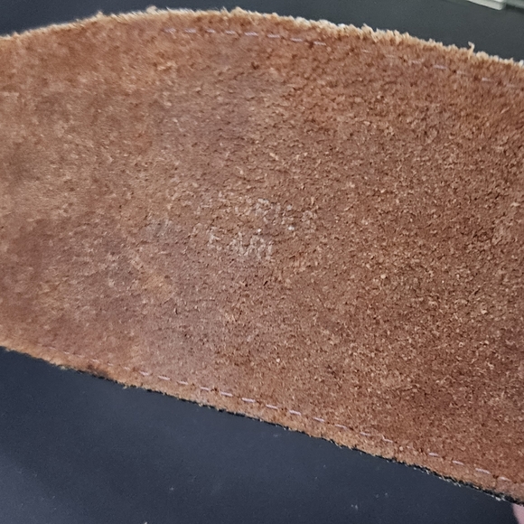 Vintage Leather Belt 35in - Picture 4 of 4